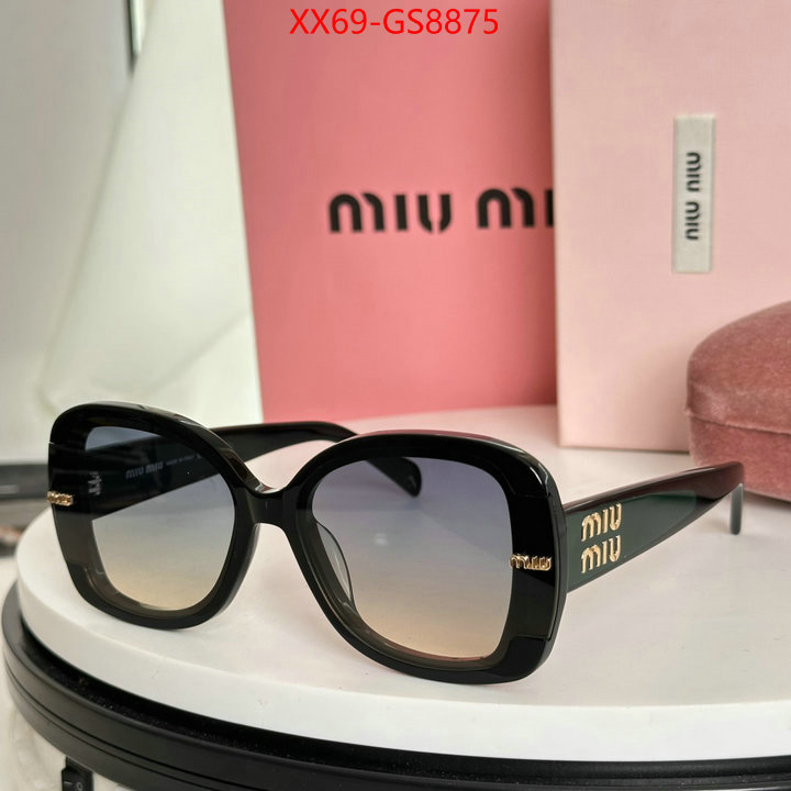Glasses-Miu Miu best replica new style ID: GS8875 $: 69USD