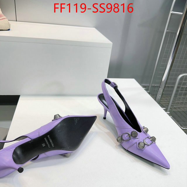 Women Shoes-Balenciaga top quality designer replica ID: SS9816 $: 119USD