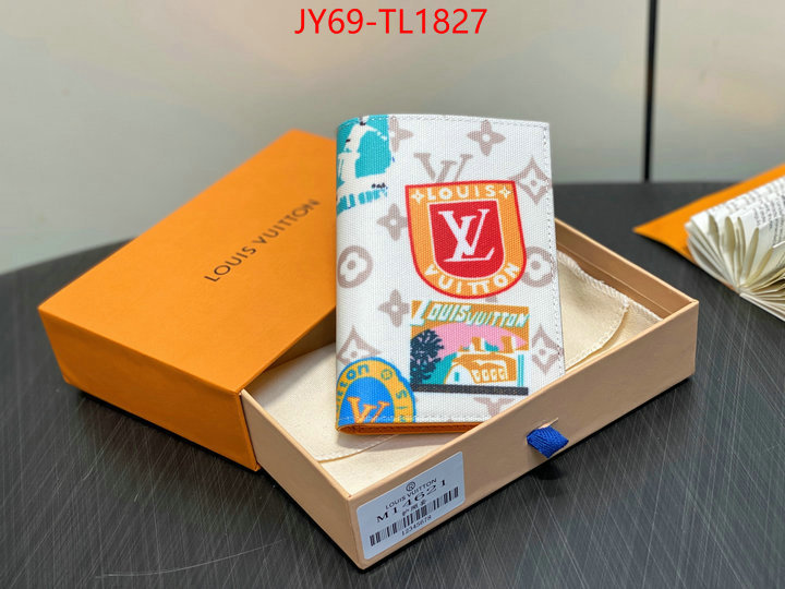LV Bags(TOP)-Wallet replica online ID: TL1827 $: 69USD,