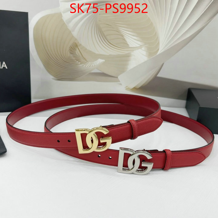 Belts-DG replcia cheap ID: PS9952 $: 75USD