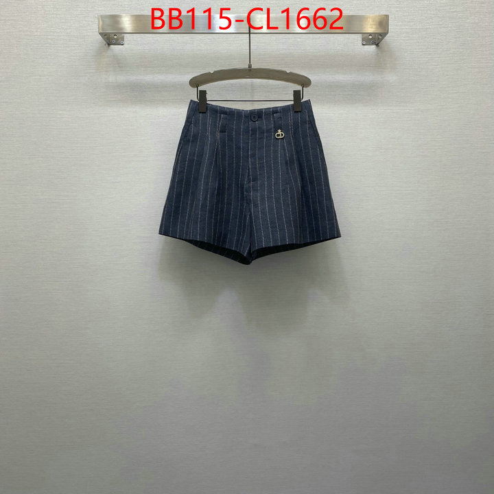 Clothing-Dior what best replica sellers ID: CL1662 $: 115USD