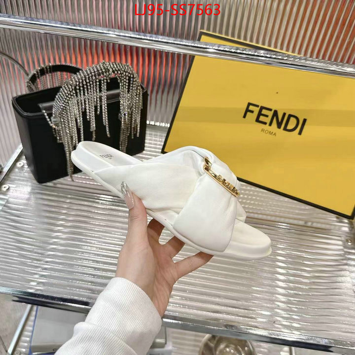 Women Shoes-Fendi best quality replica ID: SS7563 $: 95USD