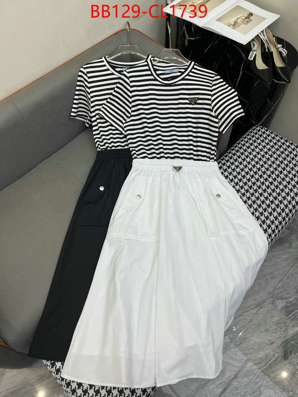 Clothing-Prada quality aaaaa replica ID: CL1739 $: 129USD