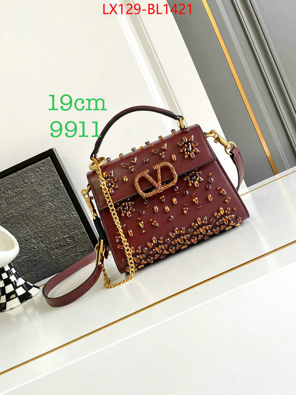 Valentino Bags(4A)-Crossbody- replica aaaaa designer ID: BL1421 $: 129USD,