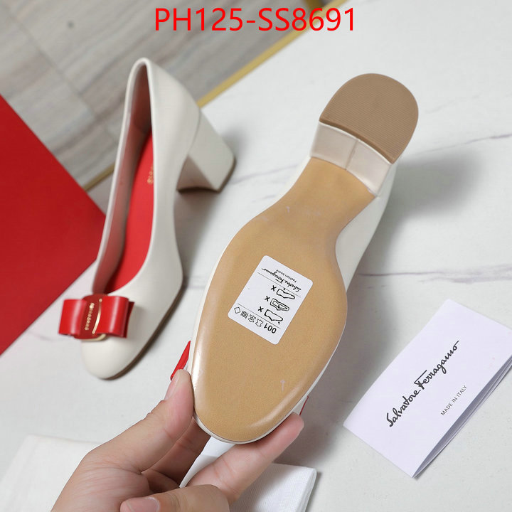 Women Shoes-Ferragamo high quality 1:1 replica ID: SS8691 $: 125USD