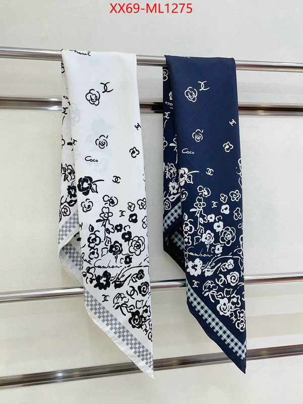 Scarf-Chanel wholesale replica shop ID: ML1275 $: 69USD