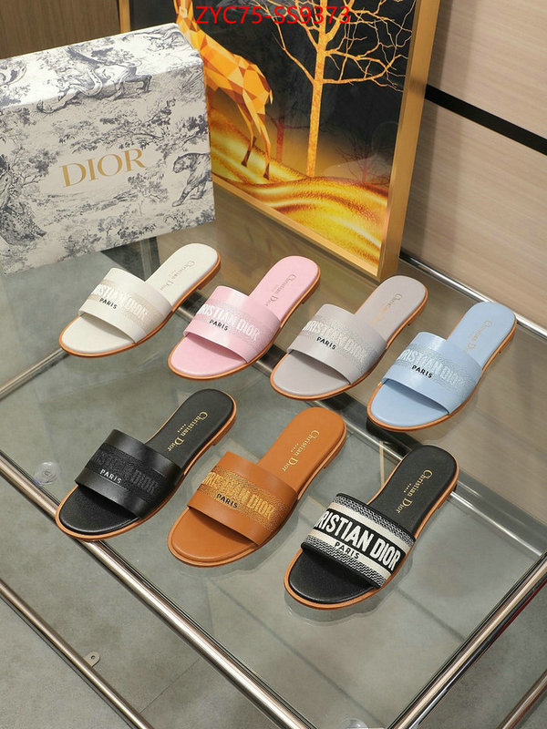 Women Shoes-Dior luxury fake ID: SS9373 $: 75USD