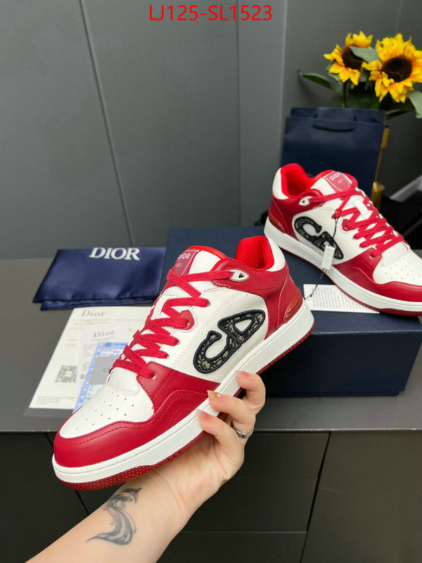 Men shoes-Dior copy aaaaa ID: SL1523 $: 125USD