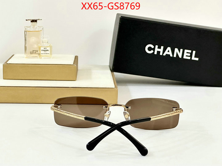 Glasses-Chanel best capucines replica ID: GS8769 $: 65USD