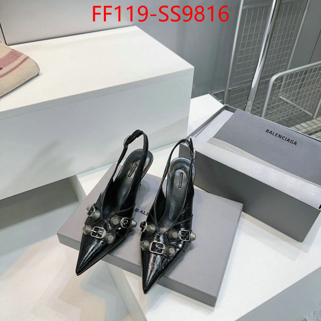 Women Shoes-Balenciaga top quality designer replica ID: SS9816 $: 119USD