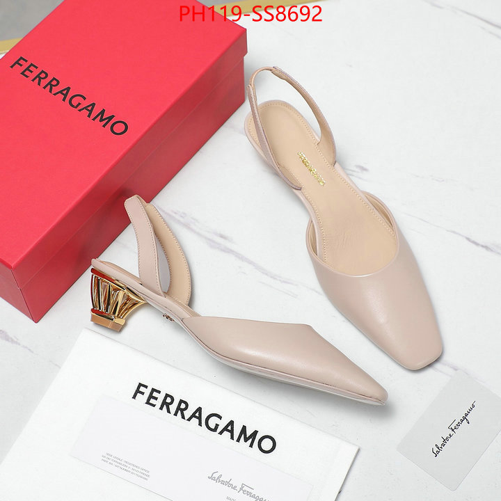 Women Shoes-Ferragamo high quality customize ID: SS8692 $: 119USD