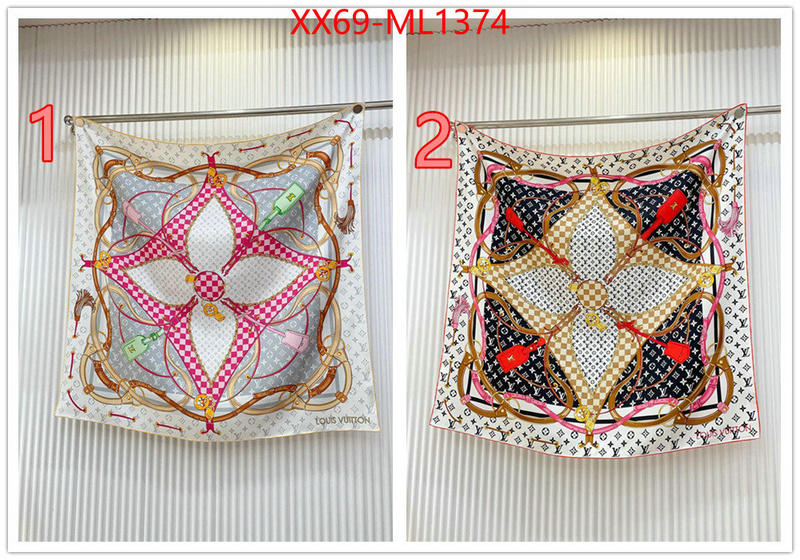Scarf-LV fashion designer ID: ML1374 $: 69USD