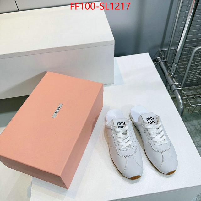 Women Shoes-Miu Miu designer 1:1 replica ID: SL1217 $: 100USD