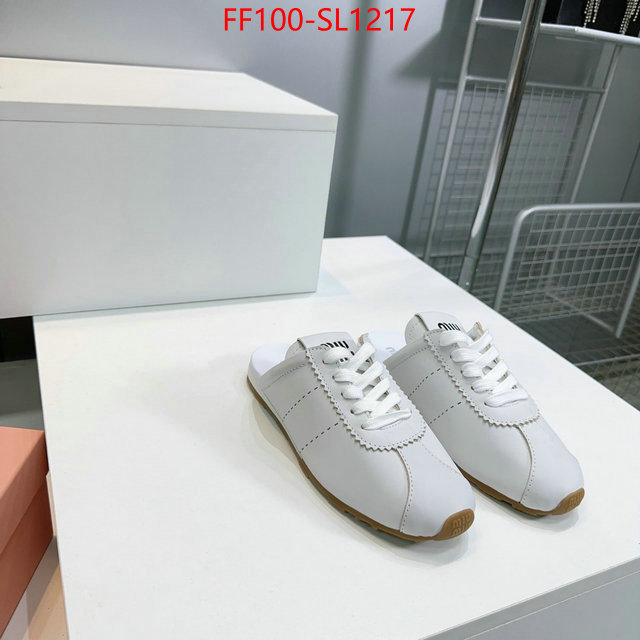 Women Shoes-Miu Miu designer 1:1 replica ID: SL1217 $: 100USD