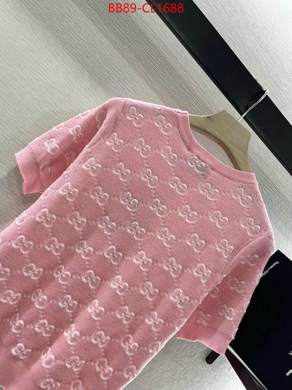 Clothing-Gucci high quality 1:1 replica ID: CL1688 $: 89USD