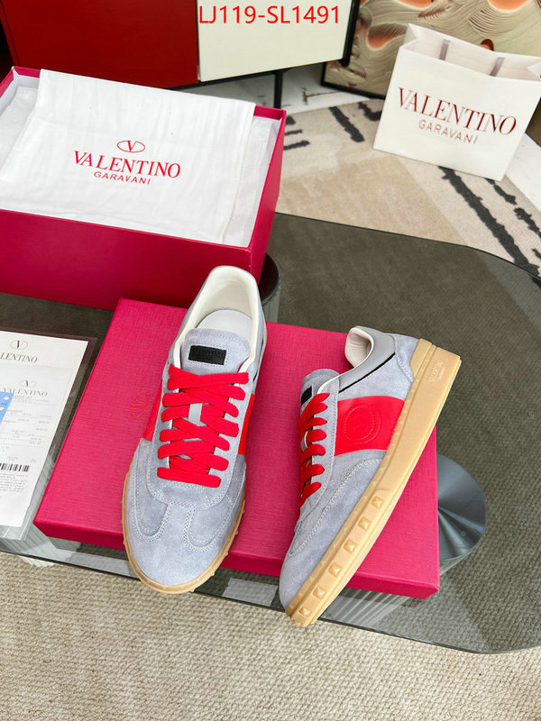 Men Shoes-Valentino high quality replica designer ID: SL1491 $: 129USD