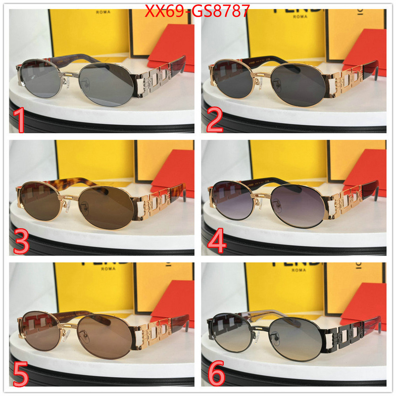 Glasses-Fendi first top ID: GS8787 $: 69USD