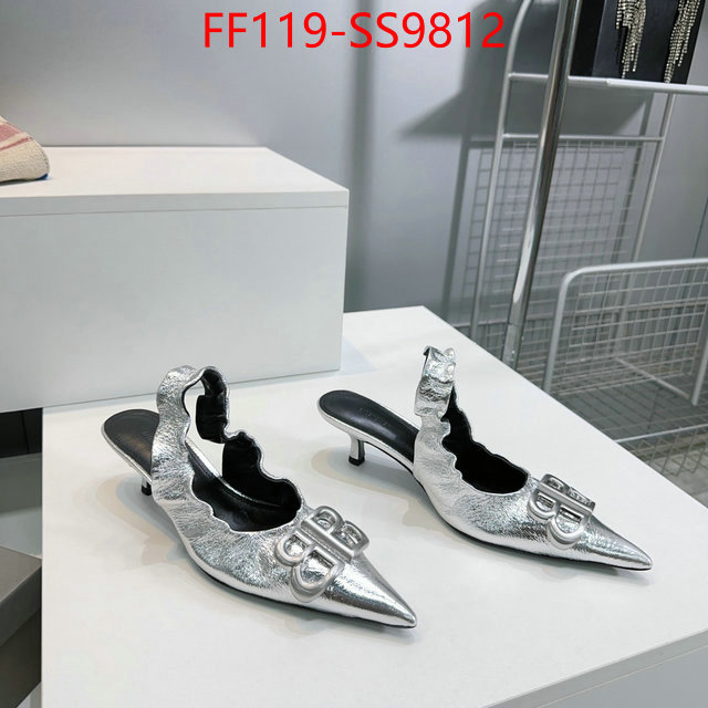 Women Shoes-Balenciaga replica 1:1 high quality ID: SS9812 $: 119USD