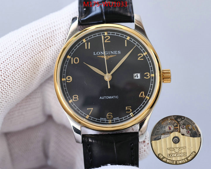 Watch(4A)-Longines shop now ID: WU1033 $: 175USD-shoes yupoo Watch(4A)-Longines shop now ID: WU1033 $: 175USD