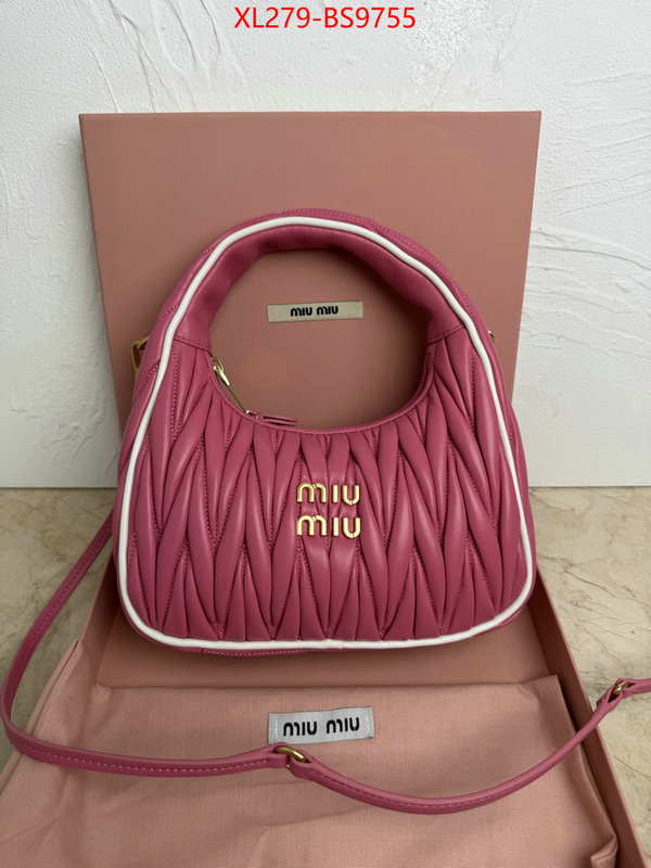Miu Miu Bags(TOP)-Crossbody- replica aaaaa+ designer ID: BS9755 $: 279USD,