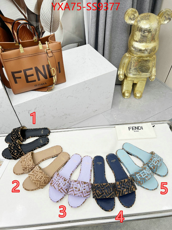 Women Shoes-Fendi where to buy replicas ID: SS9377 $: 75USD