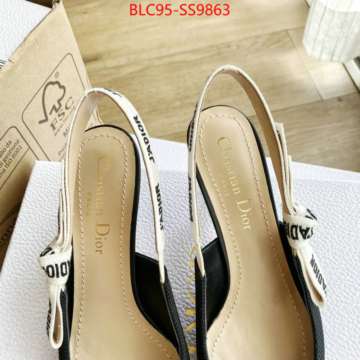 Women Shoes-Dior buy best quality replica ID: SS9863 $: 95USD
