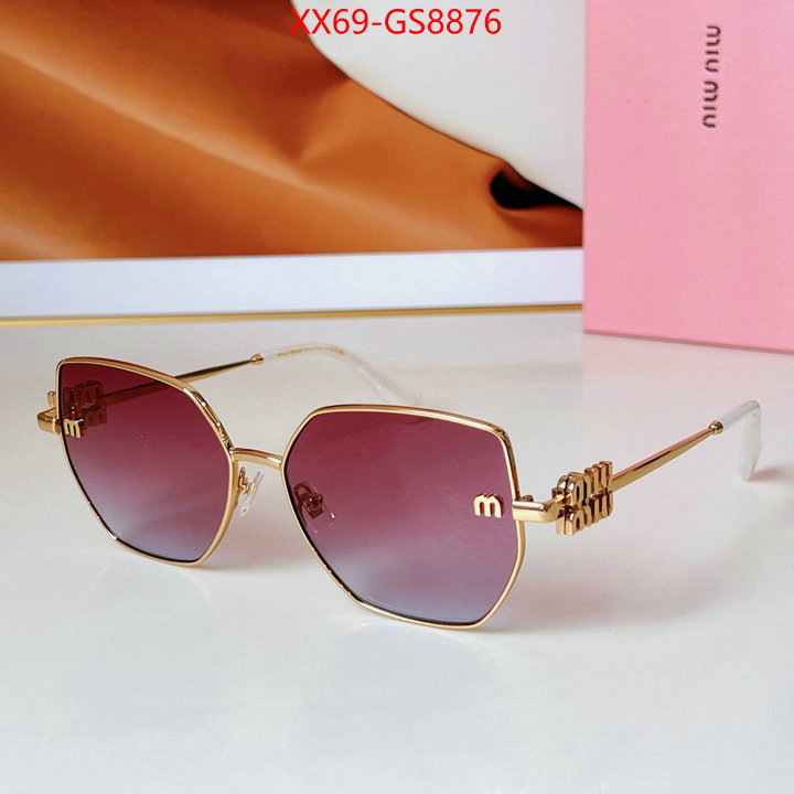 Glasses-Miu Miu the quality replica ID: GS8876 $: 69USD