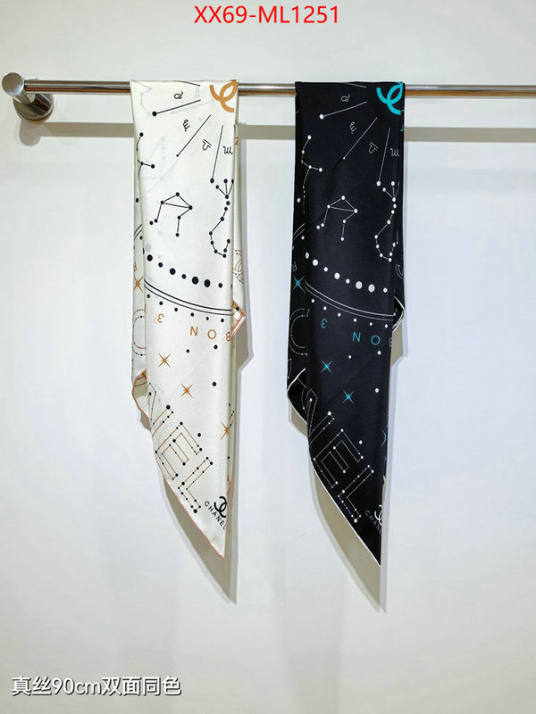 Scarf-Chanel shop now ID: ML1251 $: 69USD