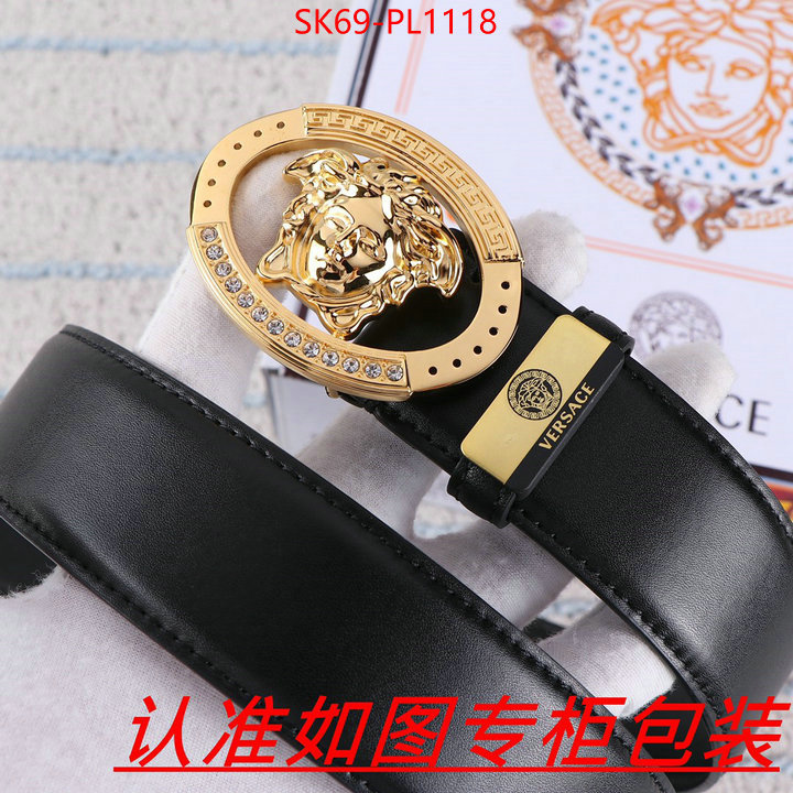 Belts-Versace luxury cheap ID: PL1118 $: 69USD