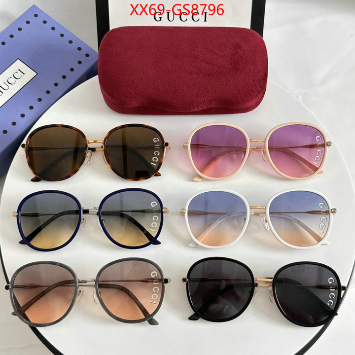 Glasses-Gucci copy ID: GS8796 $: 69USD