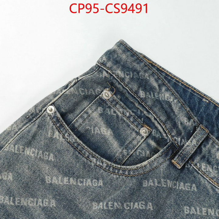 Clothing-Balenciaga replica 1:1 high quality ID: CS9491 $: 95USD
