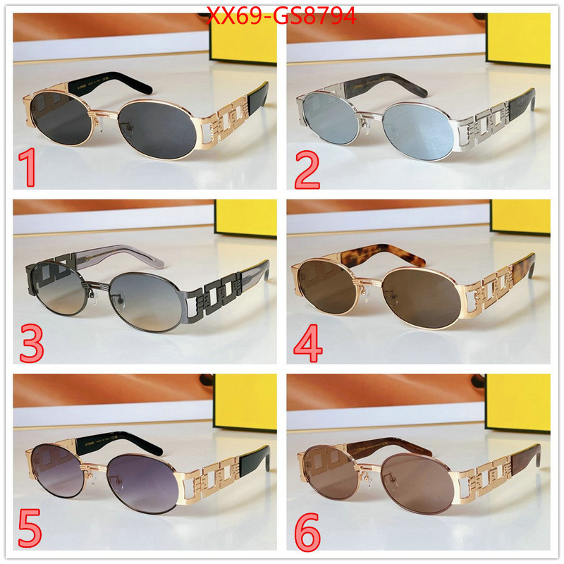 Glasses-Fendi sale outlet online ID: GS8794 $: 69USD