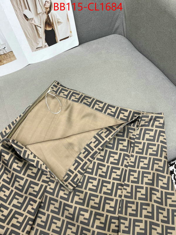 Clothing-Fendi brand designer replica ID: CL1684 $: 115USD