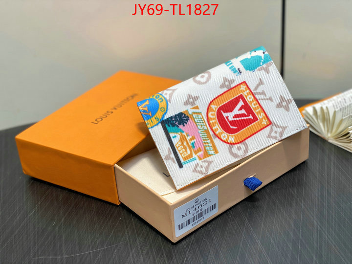 LV Bags(TOP)-Wallet replica online ID: TL1827 $: 69USD,