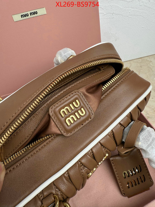 Miu Miu Bags(TOP)-Handbag- quality aaaaa replica ID: BS9754 $: 269USD,