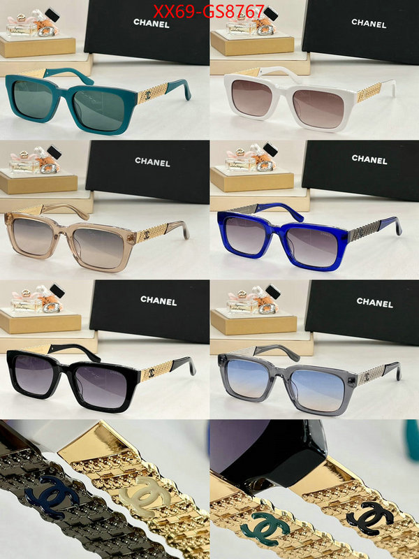 Glasses-Chanel buy luxury 2024 ID: GS8767 $: 69USD