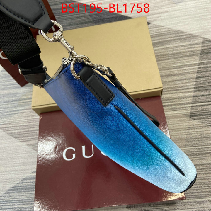 Gucci Bags(TOP)-Crossbody- we provide top cheap aaaaa ID: BL1758 $: 195USD,