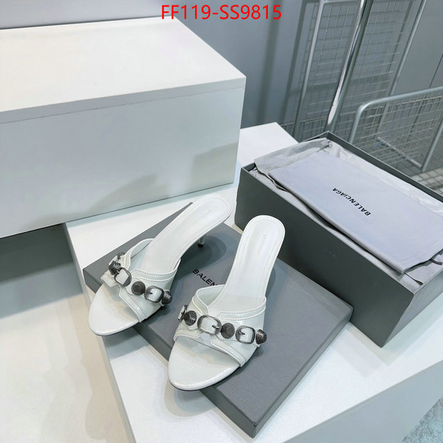 Women Shoes-Balenciaga fake aaaaa ID: SS9815 $: 119USD