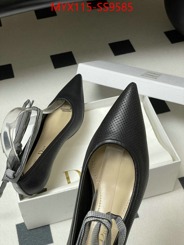Women Shoes-Dior designer high replica ID: SS9585 $: 115USD