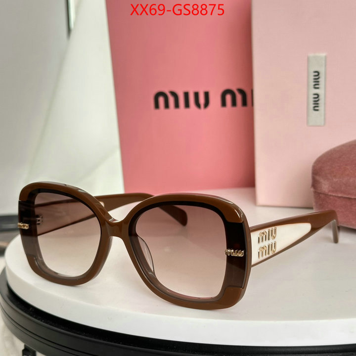 Glasses-Miu Miu best replica new style ID: GS8875 $: 69USD