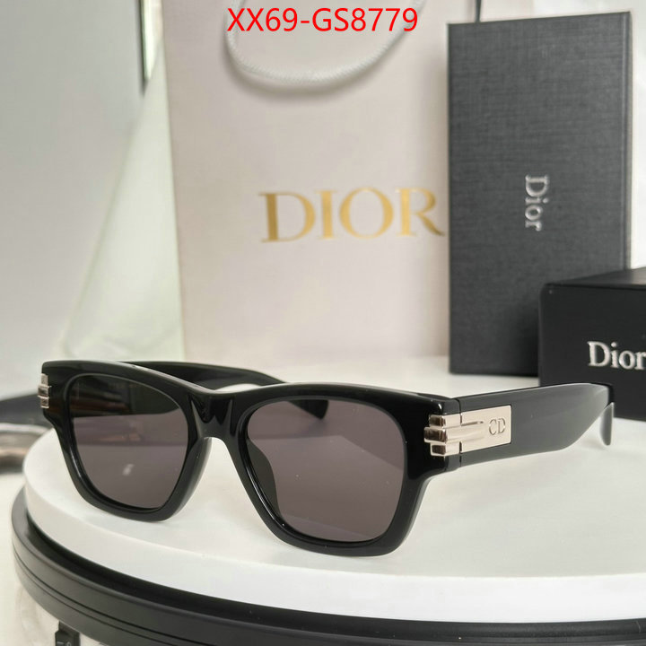 Glasses-Dior 1:1 replica ID: GS8779 $: 69USD