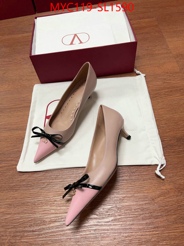 Women Shoes-Valentino the highest quality fake ID: SL1590 $: 119USD