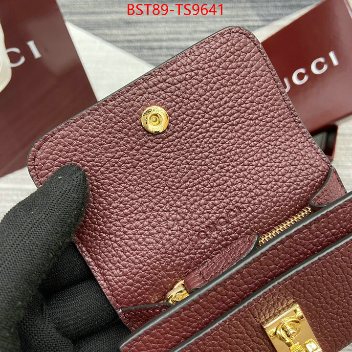 Gucci Bags(TOP)-Wallet- replica shop ID: TS9641 $: 89USD,