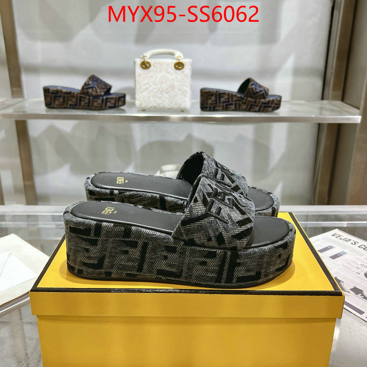 Women Shoes-Fendi aaaaa class replica ID: SS6062 $: 95USD
