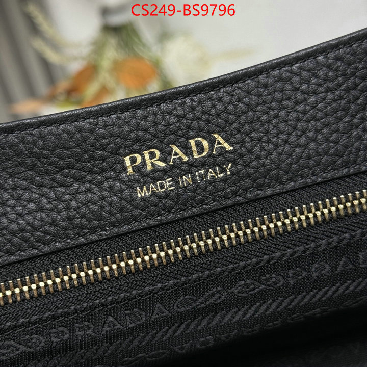 Prada Bags(TOP)-Handbag- 7 star quality designer replica ID: BS9796 $: 249USD,