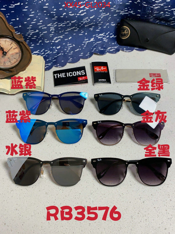 Glasses-RayBan replica 1:1 ID: GL2034 $: 45USD
