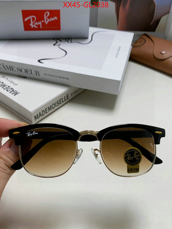 Glasses-RayBan best fake ID: GL2038 $: 45USD
