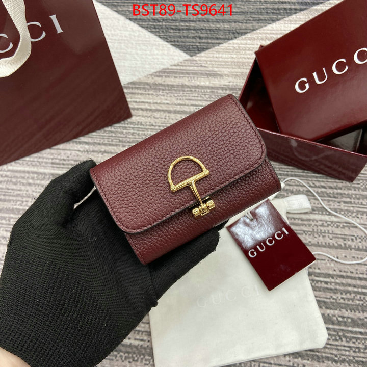 Gucci Bags(TOP)-Wallet- replica shop ID: TS9641 $: 89USD,