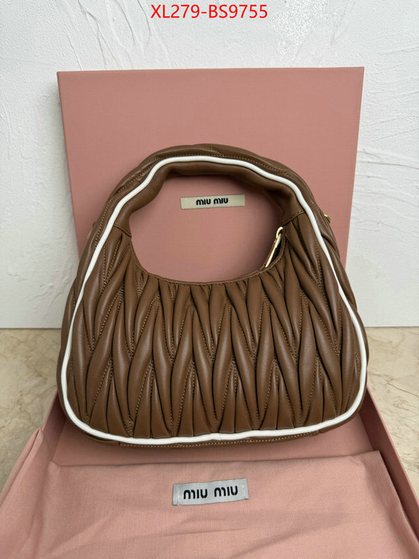 Miu Miu Bags(TOP)-Crossbody- replica aaaaa+ designer ID: BS9755 $: 279USD,
