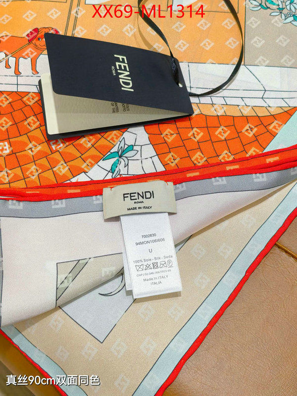 Scarf-Fendi website to buy replica ID: ML1314 $: 69USD